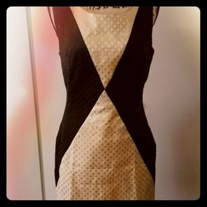 Vintage 90’s Forever 21 Black and cream dress